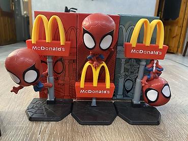 Игрушечные фигурки: McDonald’s kolleksiya oyuncaqları dəsti - Brend temaları: Spider-Man — 1