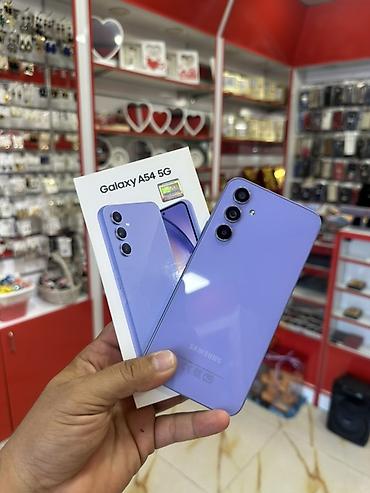Samsung Galaxy A54 5G, 128 GB, rəng - Bənövşəyi, İki sim kartlı