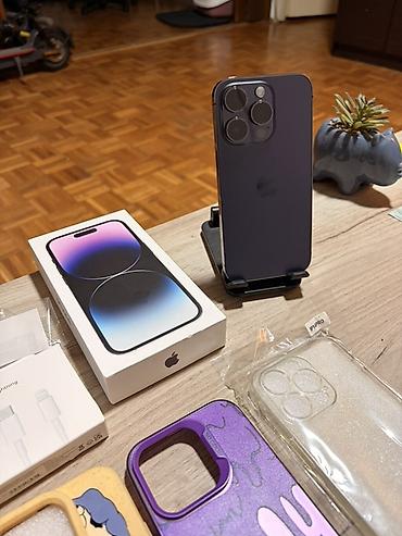Apple iPhone: Apple iPhone 14 Pro - Boja: Deep Purple - Memorija: 256gb - Battery — 1