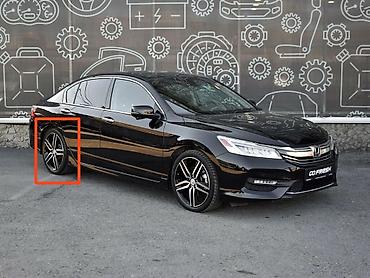 онда акорд: Подкрылок Задний правый Honda, 2017 г., Б/у, Оригинал — 5
