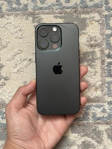 IPhone 16 Pro, Б/у, 128 ГБ, Black Titanium, Чехол, 89 % at lalafo.kg IPhone 16 Pro, Б/у, 128 ГБ, Black Titanium, Чехол, 89 %