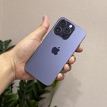 Apple iPhone: IPhone 14 Pro, Б/у, 128 ГБ, Deep Purple, Чехол, 100 % — 11