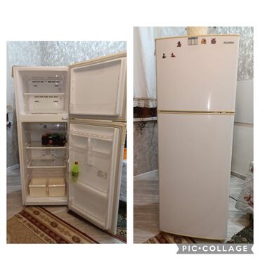 i̇şlənmiş soyducu: Б/у Холодильник Samsung, Двухкамерный, цвет - Белый