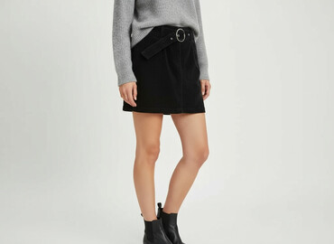 calvin klein spódnice plisowane: Denim Co, Women`s skirt, size S
