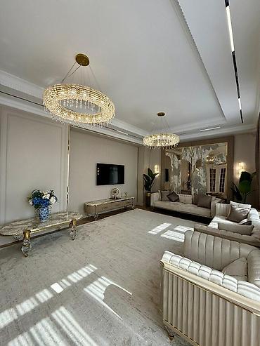 дом ихлас: 5 и более комнат, 293 м², Ак-Кеме Элитка, 13 этаж, Дизайнерский ремонт — 3