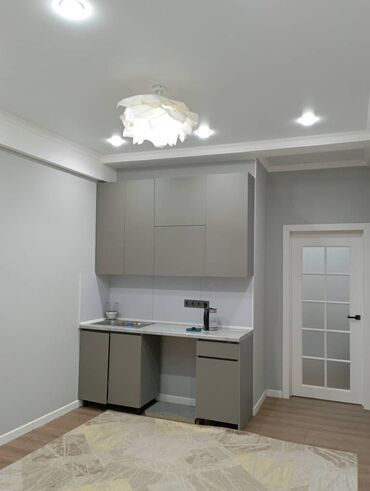ош батир сатылат: 2 комнаты, 42 м², Элитка, 9 этаж, Евроремонт