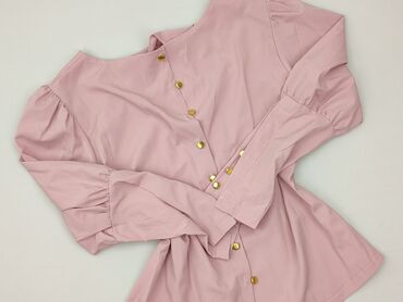 obcisła bluzki z dekoltem: Women's blouse, size L (EU 40)