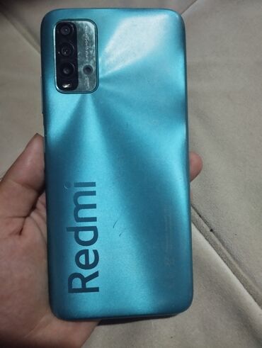 телефон fly od1: Redmi 9T, 64 ГБ, цвет - Синий, Гарантия, Сенсорный, Отпечаток пальца