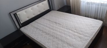 Односпальная кровать, 2 тумбы