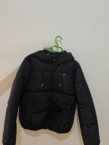 toxunma jaket modelleri: Puxovik kurtka, Prada, S