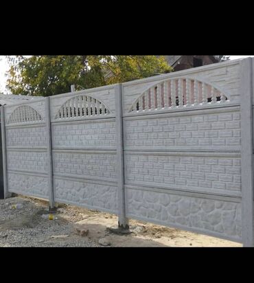 Бетонные еврозаборы: Эвро забор эврозабор сапатту заборлор бат орноттуу шаар ичи жеткируу — 8