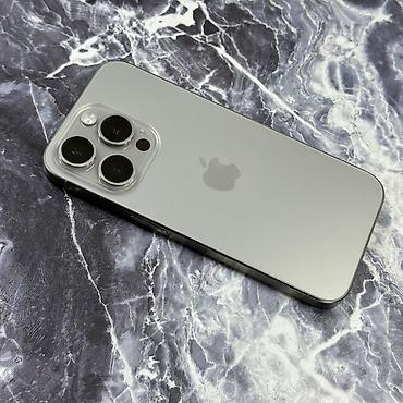 Apple iPhone: IPhone 15 Pro, Б/у, 256 ГБ, Natural Titanium, Защитное стекло, Чехол, 95 % — 18