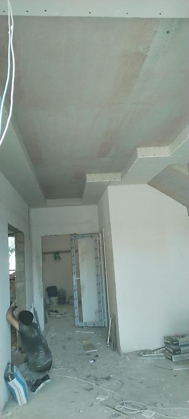 Tavan işləri: Gips‑karton tavan işləri xidməti - İki səviyyəli və dekorativ — 15