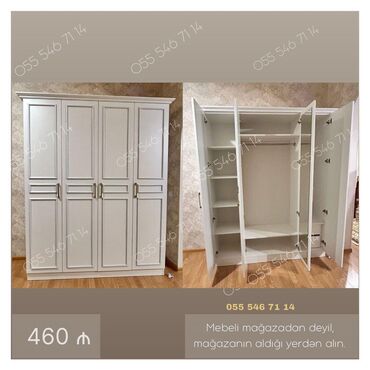Divanlar: Yeni, 4 qapılı Düz dolab, Qarderob, paltar dolabı lalafo.az -da Divanlar: Yeni, 4 qapılı Düz dolab, Qarderob, paltar dolabı