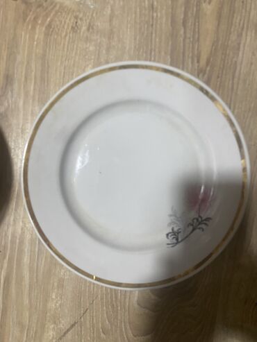 Boşqablar, rəng - Qızılı, Keramika