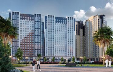 Продажа квартир: 1 комната, 42 м², Элитка, 5 этаж, ПСО (под самоотделку) — 2