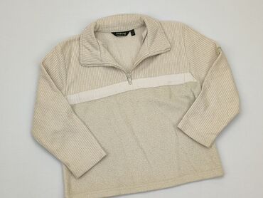 sweterek biały dziewczęcy: Sweater, H&M, 4-5 years, 104-110 cm, condition - Good