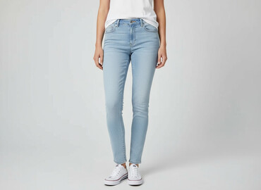 Jeansy: H&M, Jeansy damskie, rozmiar S