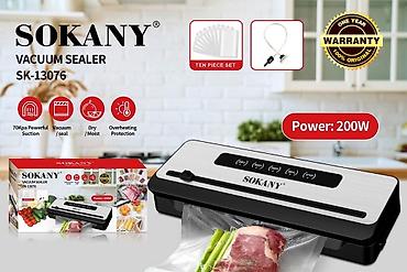 mag save: Вакуумный упаковщик Sokany практичный прибор для хранения продуктов — 1