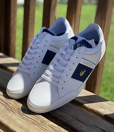 Личные вещи: Мужские кроссовки, 42.5, Lacoste, Новый, цвет - Белый, Самовывоз, Бесплатная доставка, Платная доставка — 4