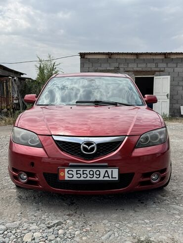 красные машины: Mazda 3: 2005 г., 1.6 л, Механика, Бензин, Седан