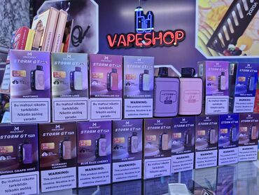 Qəlyan, vayp və aksesuarları: Mosmo Storm 40.000 tüstü DTL bol tüstülü💨🤌 ‼️Yalniz tək-tək satış