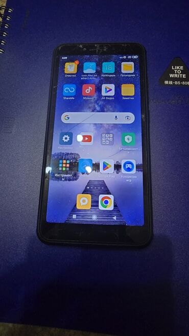 телевизор редми: Redmi, Redmi 6, Колдонулган, 16 ГБ, түсү - Кара