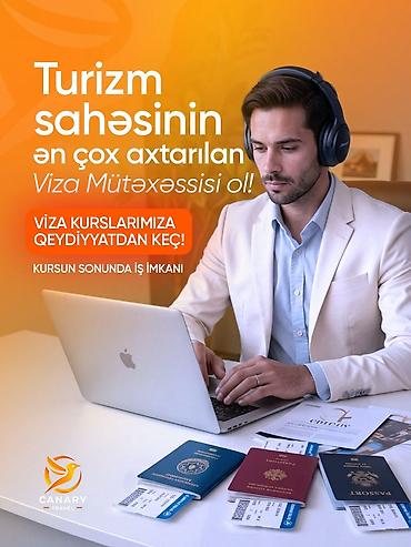 inglis dili kurs: Canary Travel olaraq təşkil etdiyimiz Viza Təlim Proqramı ilə sən viza — 1