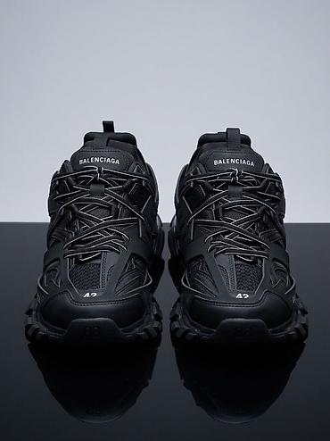 трековая обувь: Мужские кроссовки, 42, Balenciaga, Б/у, цвет - Черный, Бесплатная доставка — 2