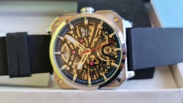 Ručni satovi: Mehanički skeleton ručni sat sa automatskim navijanjem - Kućište — 1