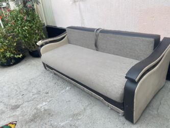 детская кровать двухместный: Бүктөмө диван, Колдонулган