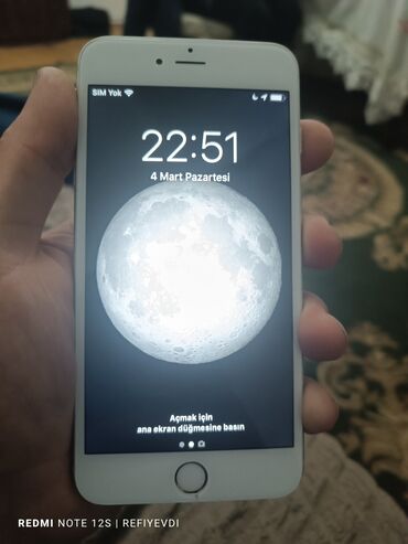 iphone 6 telefonunu al: IPhone 6 Plus, < 16 GB, Gümüşü