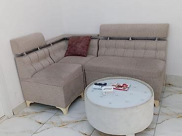 Künc divan dəsti - Dizayn: L şəklində künc divan, müasir minimal