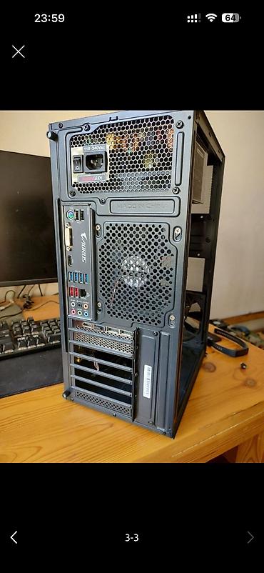 3060: Компьютер, ядер - 6, ОЗУ 16 ГБ, Игровой, Б/у, AMD Ryzen 5, NVIDIA GeForce RTX 3060, NVMe — 3
