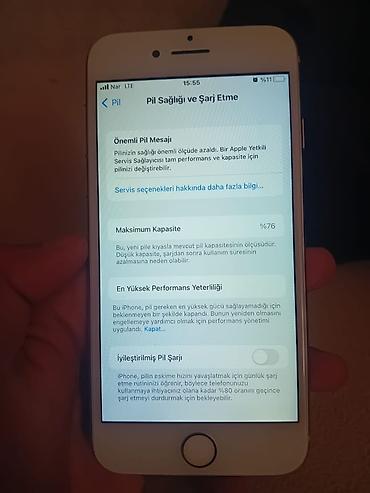 Apple iPhone: IPhone 8, 64 GB, Ağ, Barmaq izi — 5