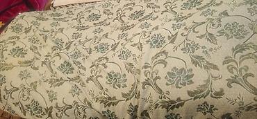 perde tül: Floral naxışlı parçadır. - Material: qalın, yumşaq toxumalı toxuma — 1