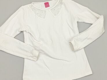 biała bluzka elegancka allegro: Blouse, 10 years, 134-140 cm, condition - Fair