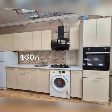 Ev üçün digər mebel: *450₼ MƏTBƏX mebeli :-TƏCİLİ SATILIR*‼️ ÖLÇÜ:-2.20 hundurluk 3.80