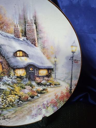 Ostali kućni dekor: Tanjir dekorativan, nov A.Orpinas,engleski iz 90ih.god.Br MCS 992 — 5