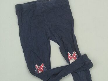 ciemne legginsy: Legginsy dziecięce, Disney, 3-4 lat, 98/104, stan - Bardzo dobry