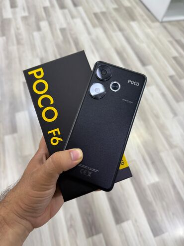 Poco: Poco F6, 256 GB, rəng - Qara, Sənədlərlə