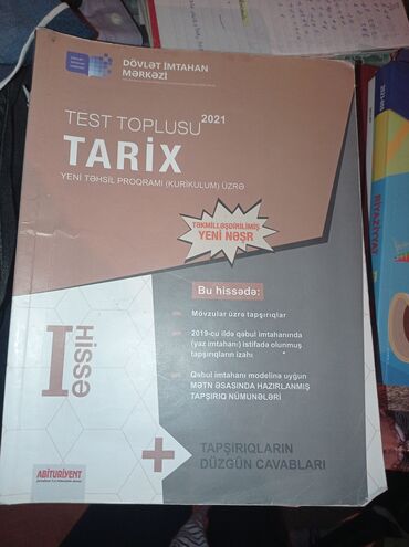 abituriyent jurnali 2022 pdf yukle: Tarix Test Toplusu 1 hissə