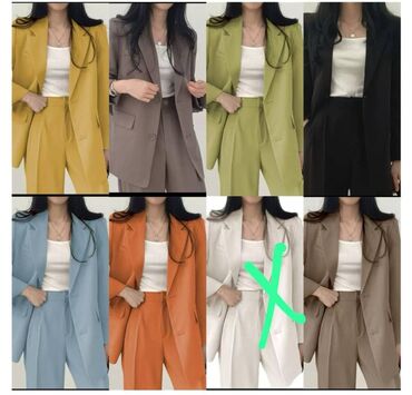 кожаные куртки женские бишкек: 🥰🥰🥰 пиджаки производства Гуанчжоу качество шикарное размер стандарт