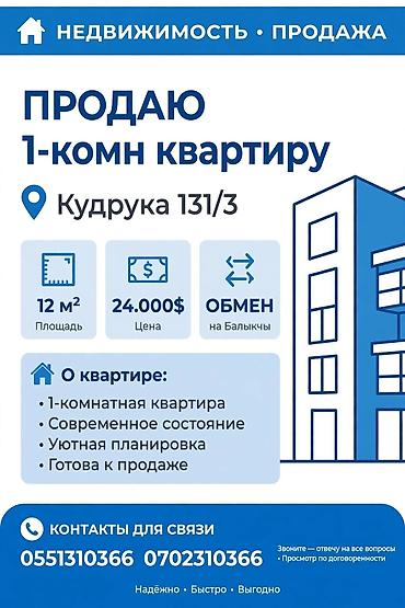 Продажа квартир: 1 комната, 12 м², 3 этаж, Свежий ремонт — 3