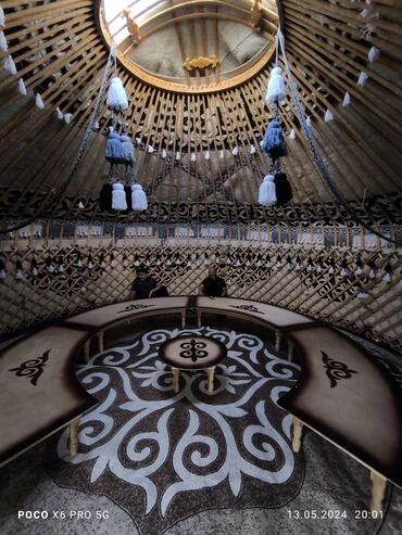 Продажа юрт: Продажа юрты, Каркас Деревянный, 85 баш, Диаметр: 6 метров — 10