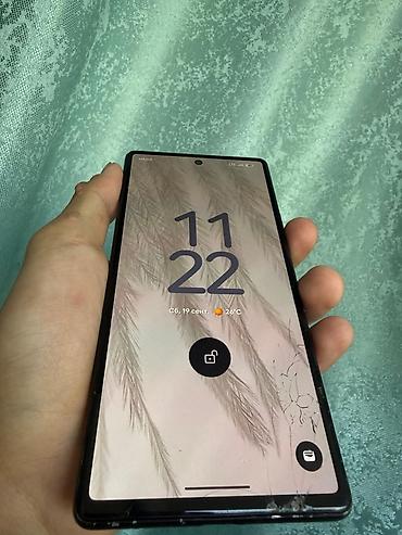 googl pixel: Google Pixel 6A, Б/у, 256 ГБ, цвет - Черный, 1 SIM, eSIM — 4