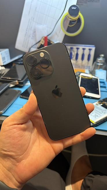 IPhone 14 Pro, Б/у, 256 ГБ, Черный, 90 %