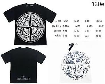 Majice: Men's T-shirt Stone Island, bоја - Svetloplava — 26
