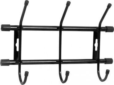Вешалки: Вешалка настенная (3 крючка) для размещения верхней одежды и