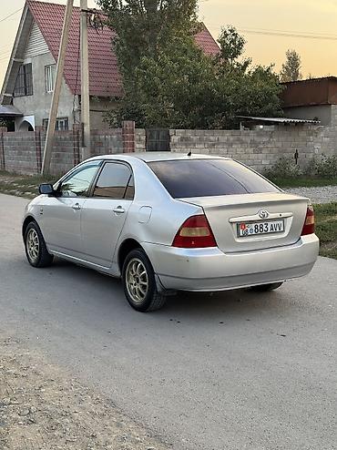 Транспорт: Toyota Corolla: 2002 г., 1.6 л, Механика, Бензин, Седан — 7